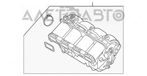 Коллектор впускной Hyundai Santa FE Sport 13-18 2.4 трещина