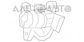 Моторчик привода заслонок впускного коллектора Hyundai Elantra AD 17-20 2.0