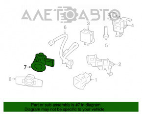 Парктроник передний Infiniti JX35 QX60 13- без кольца