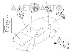 Antenna Keyless Nissan Leaf 11-17