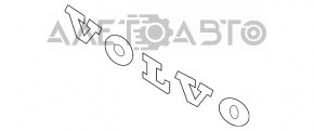 Емблема напис VOLVO двері багажника Volvo XC90 16-22 новий OEM оригінал