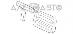Емблема напис T6 двері багажника Volvo XC90 16-