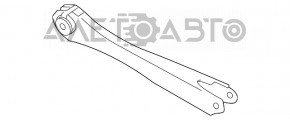 Рычаг поперечный нижний задний правый Volvo XC90 16-22 новый OEM оригинал