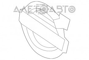Эмблема решетки радиатора grill Volvo XC90 16-22 под камеру