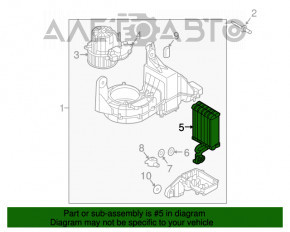 Испаритель печки 3 ряда Volvo XC90 16-22