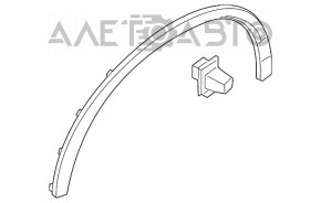 Накладка арки крыла передняя правая Volvo XC90 16-22