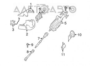 Рульова колонка BMW X5 E70 07-13