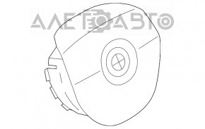 Подушка безопасности airbag в руль водительская BMW 5 F10 10-16