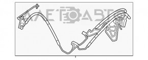 Трубки высокого давления ГУР BMW 5 F10 11-16