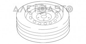 Запасне колесо докатка R19 Volvo XC90 16-235/55R19