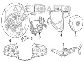 Накладка руля BMW X3 G01 18-21 під підігрів