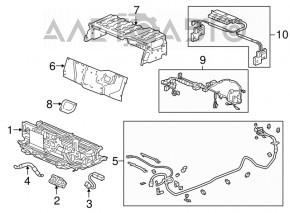 Провод массы ВВБ Honda Accord 16-17 hybrid