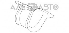 Скоба крепления заднего стабилизатора левая BMW X5 E70 07-13
