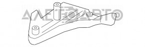 Защита цапфы задняя правая BMW X1 F48 16-22