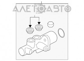 Главный тормозной цилиндр BMW 5 F10 11-16 с бачком