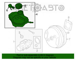 Бачок ГТЦ BMW X3 G01 18-21