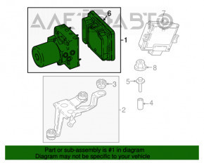 ABS АБС BMW 7 G11 G12 16-19 під радар