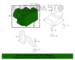 ABS АБС BMW 3 F30 14-19