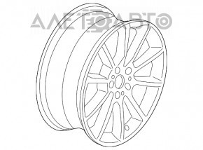 Диск колесный R20 281 стиль BMW 5 F10 09-17 8.5x20