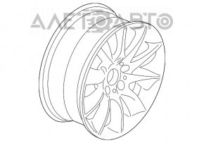 Диск колісний R18 329 стиль BMW 5 F10 09-17 8x18