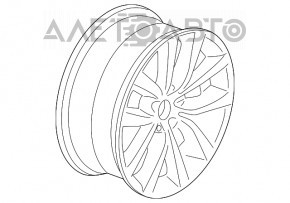 Диск колесный R18 365 стиль BMW 5 F10 09-17 8x18