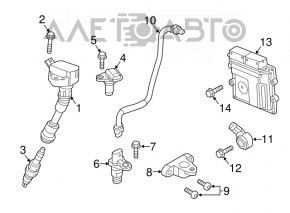 Блок ECU комп'ютер двигуна Volvo XC90 16-