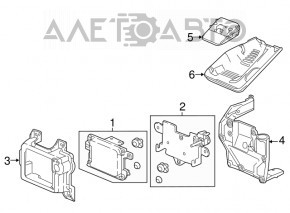 Камера слежения за полосой Honda Accord 16-17