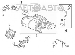 Клапан соленоид Honda Accord 18-22 2.0Т