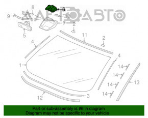 Камера передняя Honda Accord 18-22