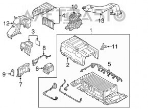 Battery Relay Assembly Hyundai Sonata 11-15