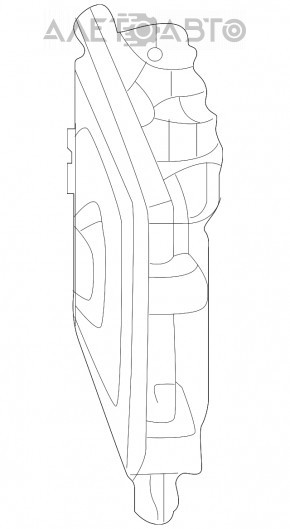 Блок передач АКПП Honda Clarity 18-21