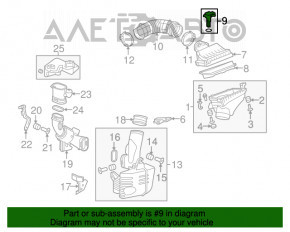 Витратомір повітря Honda Civic X FC 16-21 1.5T