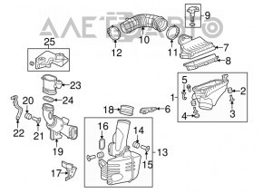 Витратомір повітря Honda Civic X FC 16-21 1.5T