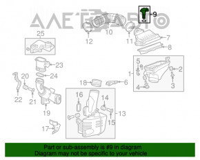 Расходомер воздуха Honda CRV 12-16