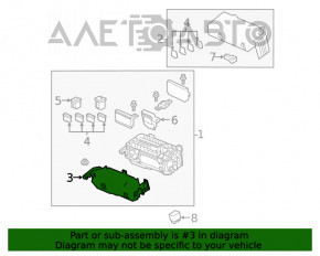 Корпус блоку запобіжників підкапотний Honda Clarity 18-21