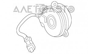 Мотор вентилятора охлаждения правый Honda Accord 13-17 3.5