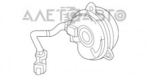 Мотор вентилятора охолодження прав Acura TLX 15-3.5 TYC