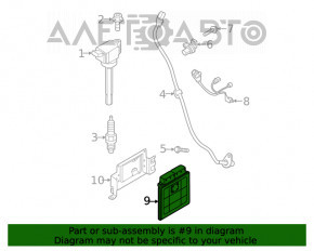 Блок ECU комп’ютер двигуна Hyundai Sonata 20-2.5 без Start-Stop