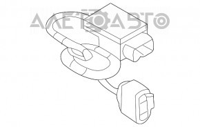 Блок управления топливным насосом VW Passat b8 16-19 USA дефект фишки