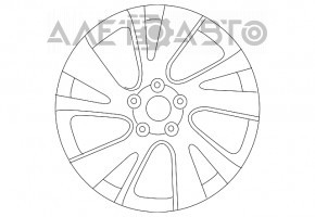 Диск колесный R20 Nissan Murano z52 15- бордюрка