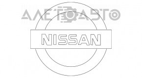 Центральный колпачок на диск Nissan Rogue 14-20 серый