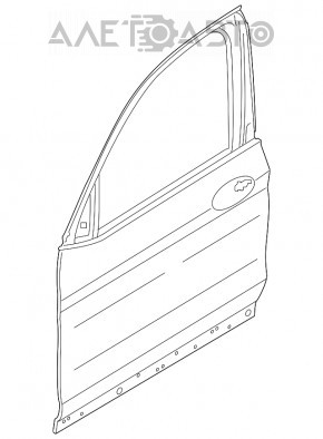 Дверь голая передняя правая BMW X3 G01 18-21