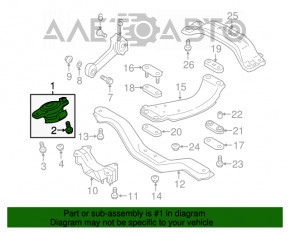 Подушка двигуна права Subaru Forester 14-18 SJ 2.0