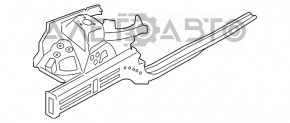 Чверть передня ліва BMW 335i e92 07-13 срібло, зам'ятий лонжеон, дефект пістолета
