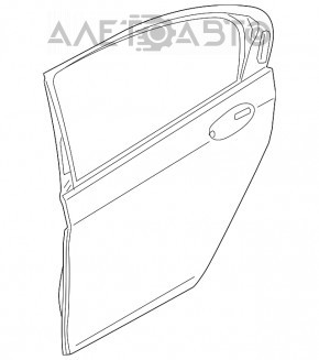 Дверь в сборе задняя правая BMW 7 G12 16-22