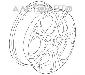 Диск колесный R17 x 6.5J Chevrolet Bolt 17