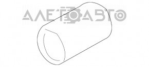 Насадка глушителя левая Subaru Legacy 15-19