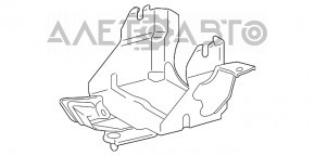 Кронштейн блока ABS Lexus GS430 GS450h 06-11