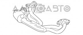 Колектор випускний з каталізатором Subaru Forester 14-18 SJ 2.5 МКПП у зборі з приймальною трубою