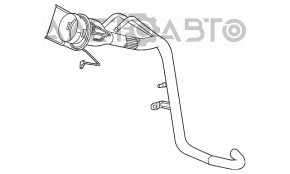 Заливна горловина паливного бака Chrysler 300 11-